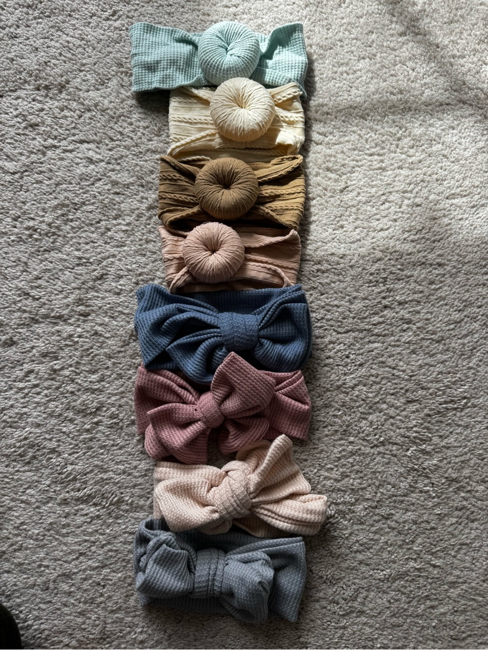 Kids Knotted Headband Set - Pastel Multi (8-Pack)